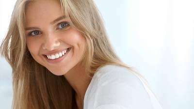 Young female with healthy smile in Pennysvilia